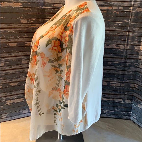 Roz & Ali lightweight open front cardigan. - Picture 3 of 6